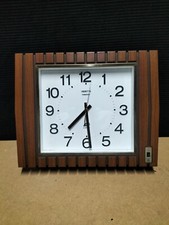 Ancien Pendule Horloge Vintage " Vedette" Transistor 4 Jewels " Déco Loft 