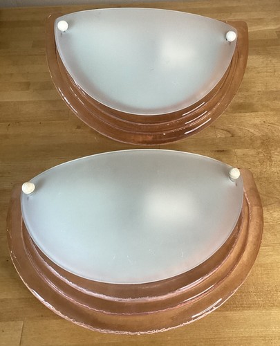 Deux appliques pate - appliques,
