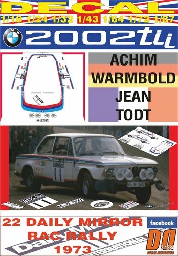 Decal bmw 2002 tii - 2002,