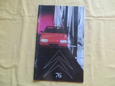 CITROËN - bulletin trimestriel d'information n°76 - 1984