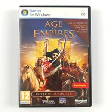 Age of Empires 3 III + The War Chiefs + Asian Dynasties Jeu PC Edition Complète