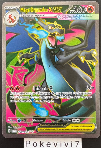 Carte pokemon mega dracaufeu - carte,
