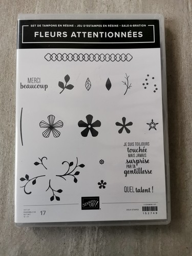 Stampin tampons fleurs - stampin, up