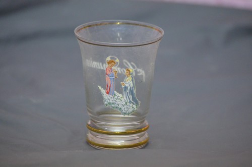 Ancien verre vierge marie - ancien,