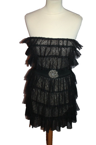 Robe bustier dentelle femme - bustier,