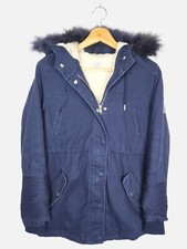 Manteau Parka fourrure bleu marine Karl Marc John Taille M