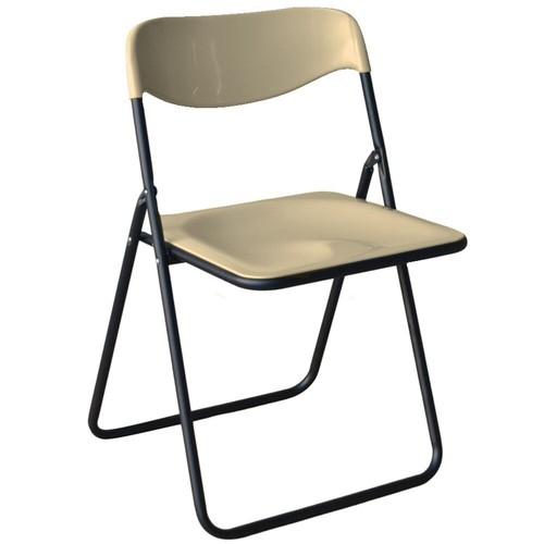 Chaise poker beige - chaise, en