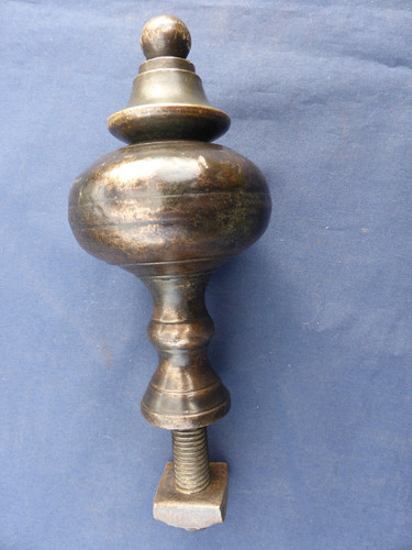 Ancienne boule rampe - ancienne, pilastre