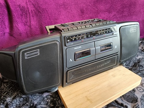 Radio cassette boombox - radio, philips