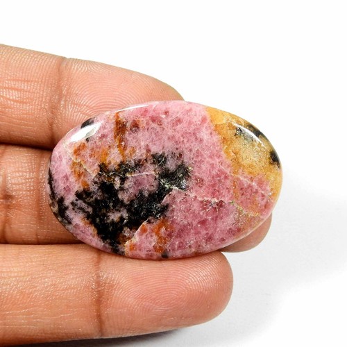 Cabochon rhodonite rose - cabochon,