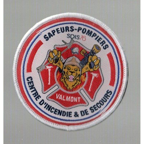 Ecussons pompiers valmont - ecussons,