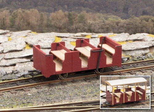 Penrhyn quarry workmen coach - quarry,