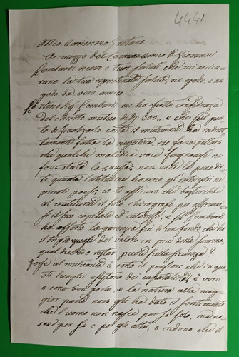 Xixe siècle lettre - xixe, À