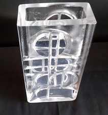 1963 PEILL & PUTZLER GLASS VASE  MODERNISTE