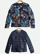 Doudoune reversible bleu