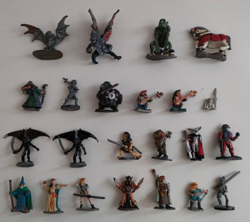 Lot figurines metal - de,