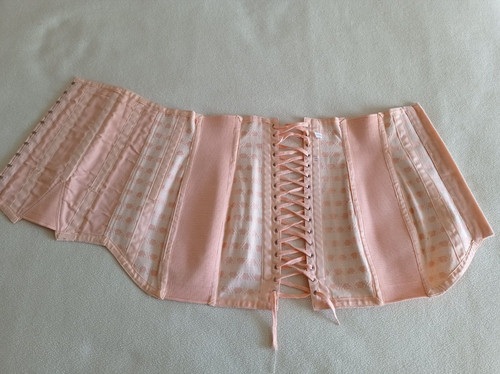 Ancien corset lacet saumon - ancien,