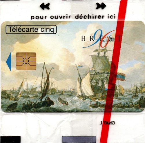 Télécarte unités brest 96 - tÉlÉcarte,