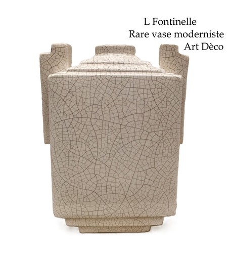 Vase moderniste art - vase,