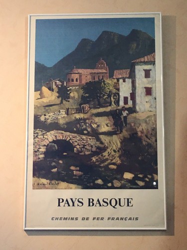Ancienne affiche sncf pays - ancienne,
