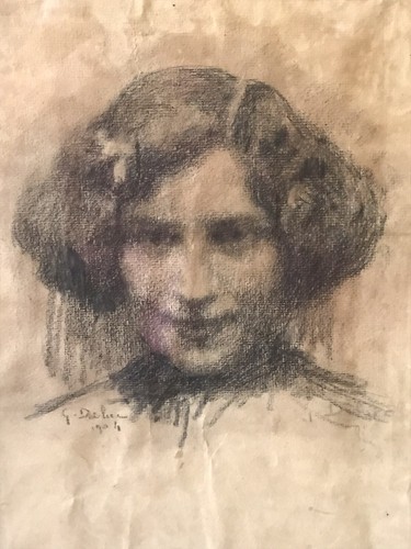 Tableau portrait femme - portrait,