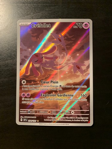 Carte pokémon créfollet - carte, :