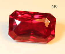 Naturel 24.25 CT Certifié Burma Pigeon Rouge Sang Rubis non Chauffé Ample Gemmes