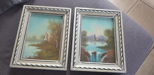 Antique painting small - antique,
