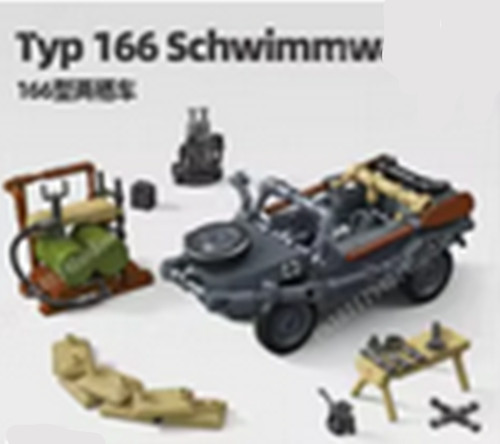 Maquette type kubelwagen - type,