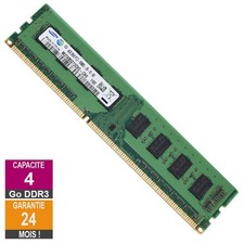 Barrette Mémoire 4Go RAM DDR3