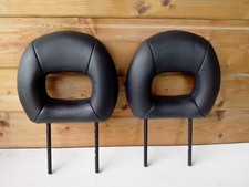 2 X appuie-tête siege Avant cuir Peugeot 206 phase 1 et 2 CC C.C.