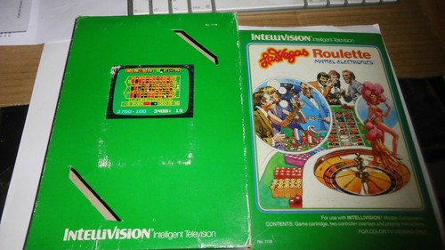 Jeu intellivision las vegas - intellivision,