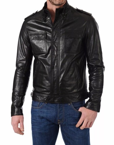 Blouson motard homme 100 - 100, %