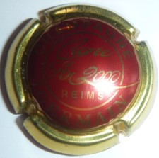 Capsule de Champagne: Extra !!!  GERMAIN H. , Cuvée An 2000 , n°37a , Ø32