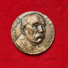 Médaille : Georges Clémenceau par Legastelois