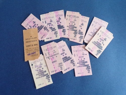 Lot anciens billets - lot, 11