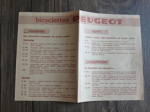 Publicité peugeot vélo - peugeot,