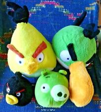 PLR/ LOT DE 4 PELUCHE ANGRY