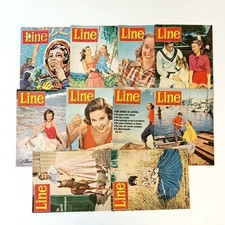 lot 10 revues LINE le journal des chics filles n°202-220-221-226-224-228-229