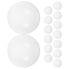  15 Pcs Mini Babyfoot De Table Accessoires Football Balles Baby-foot