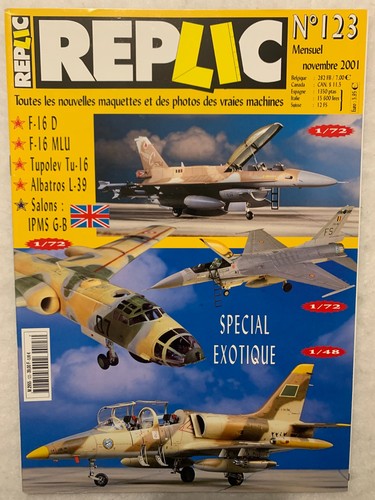 Replic 123 2001 16 a - n°123 11-2001, f-16
