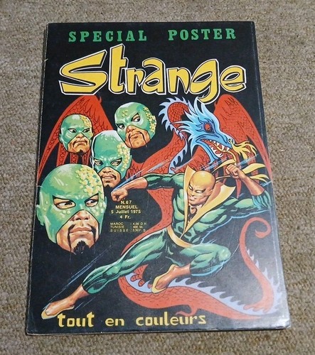 Strange avec poster - strange, n°67