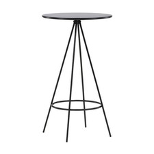 Table de Bar "Bistro" 105cm Noir