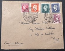 Lettre timbre marianne dulac - timbre,