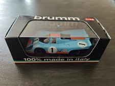 Porsche 917 K Gulf n° 1 Siffert Bell 24h Daytona 1971 1/43 Brumm R269