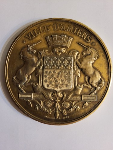 Medaille argent dantzell - medaille, en