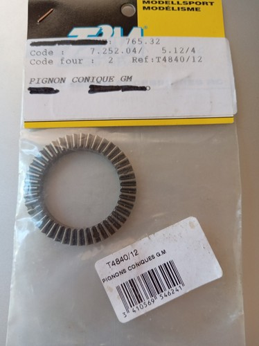 T2m t4840 pignon conique - t4840/12,