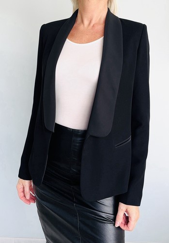 Veste noire col smoking - , zapa