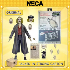 🌈  Figurine Originale Beetlejuice NECA Guide Touristique Bio-Exorciste – 18 cm