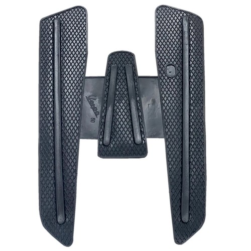 Tapis noir caoutchouc - tapis,